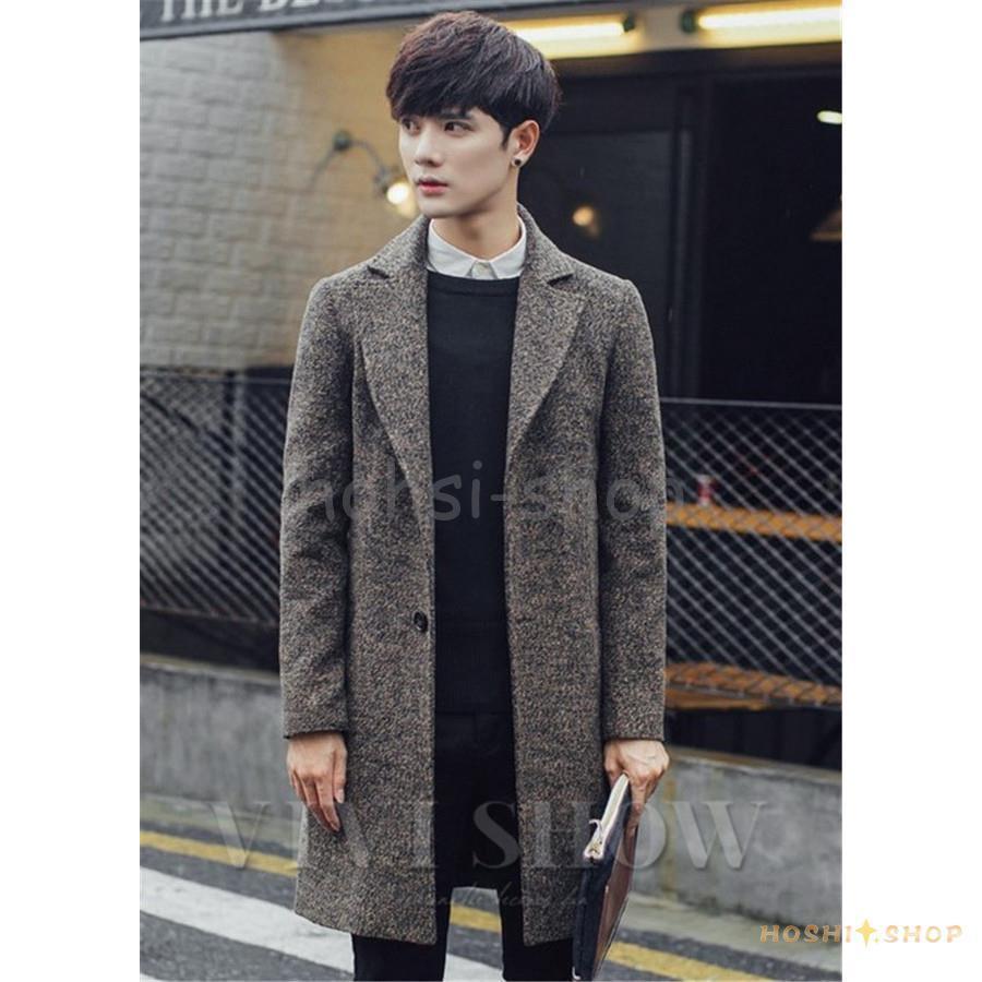 チェスターコート メンズ ビジネスジャケット ロング アウター メンズ