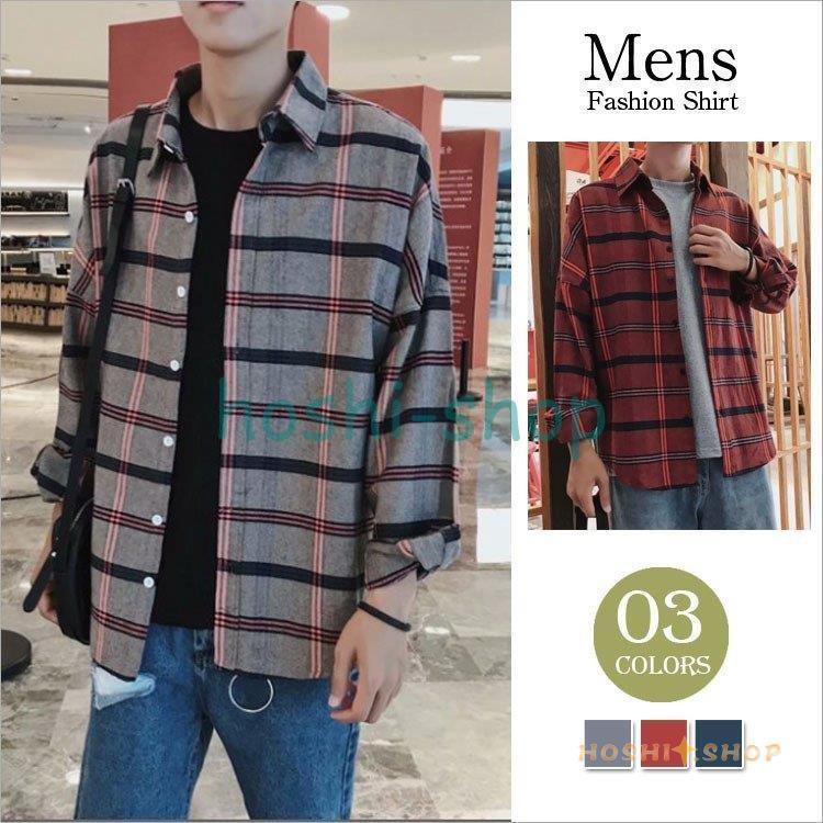 チェックシャツ ブラウス メンズトップス 長袖 カジュアルシャツ チェック柄 シャツ ビジネスシャツ お洒落 シャツ 春 秋 新作 Star0117 Shirt38 星野 通販 Yahoo ショッピング