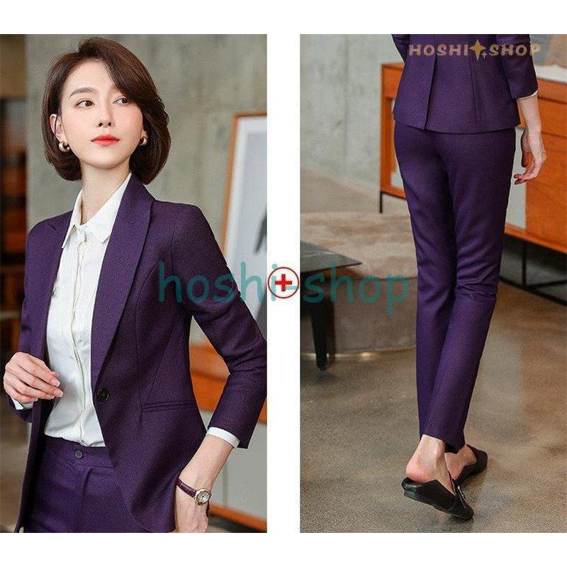 レディース スーツ パンツスーツ スカート ビジネス セットアップ 卒業