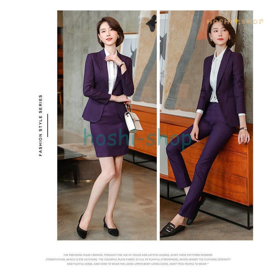レディース スーツ パンツスーツ スカート ビジネス セットアップ 卒業