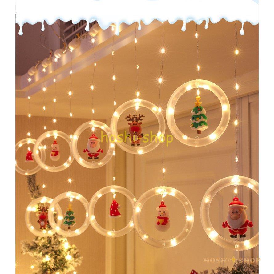 クリスマスライト クリスマス飾り 飾りライト 装飾LEDライト クリスマス デコレーションライト ストリングライト イルミネーションライト クリスマス雰囲気