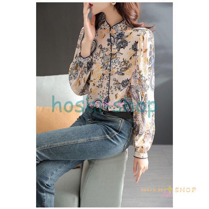 ブラウス レディース 40代 春秋新作 オシャレブラウス 長袖トップス