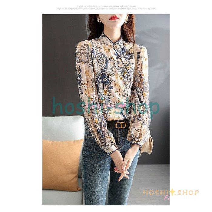 ブラウス レディース 40代 春秋新作 オシャレブラウス 長袖トップス