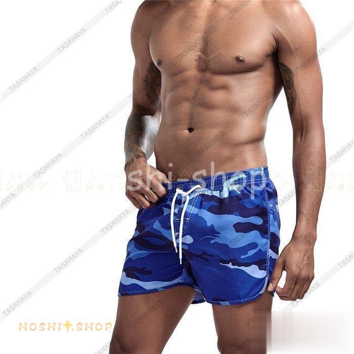 サーフパンツ 迷彩 メンズ ショートパンツ ボードショーツ 海パン
