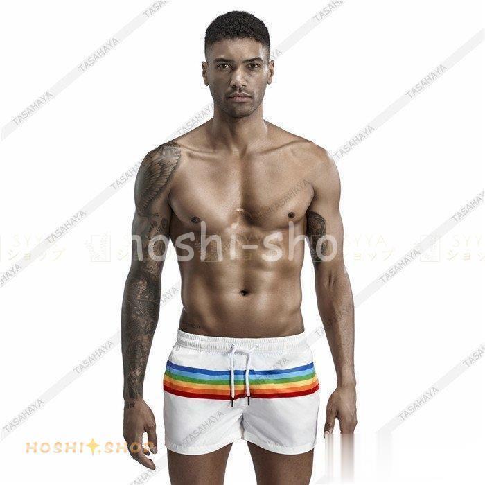 805円 激安ブランド 水着 メンズ サーフパンツ ミニショート インナー付き 海パン おしゃれ 速