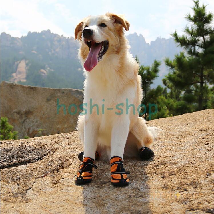 犬 ペット用品 ドッグシューズ 靴 散歩 靴下 滑り止め 履かせやすい 脱げない 小型犬 中型犬 大型 犬用品 ペット用品 シューズ 犬用 ブーツ 長靴 防水 Star1002 Pet758 星野 通販 Yahoo ショッピング