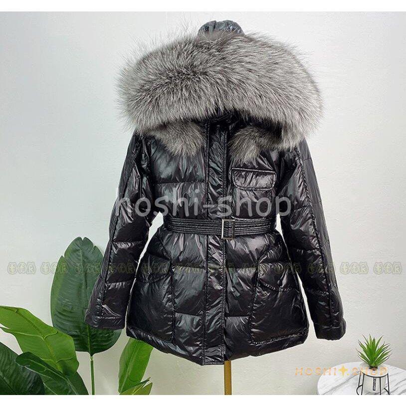 安い本物 ダウンコート レディース ダウンジャケット フード付き アウター キルティングコート フワフワ ダウン コート ファー 防寒服 ジャケット 冬 通勤 買取 新宿 Saliera By