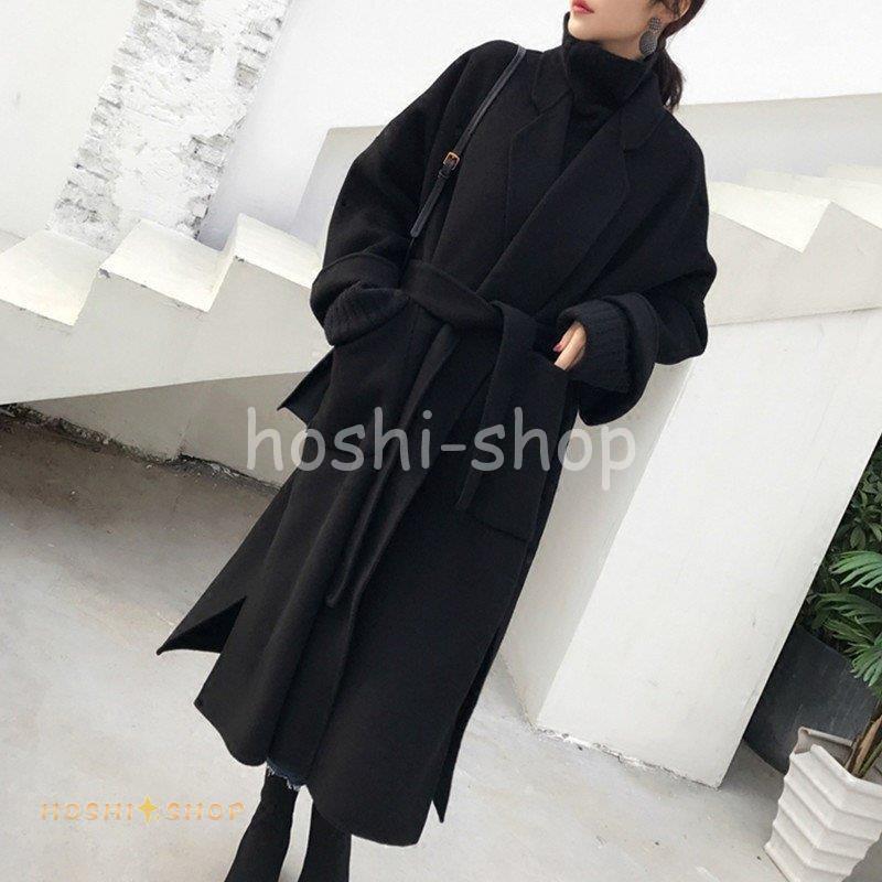 チェスターコートコート レディース ロング丈 秋冬 40代 ロングコート マキシ丈 ラシャ 長袖 綿 アウター チュニック 折り襟 大きいサイズ シンプル カジュアル