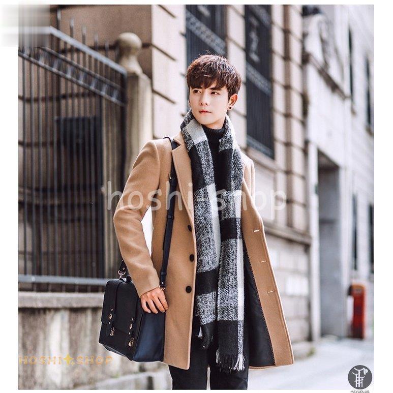 トレンチコート チェスターコート コート メンズ ロングコート