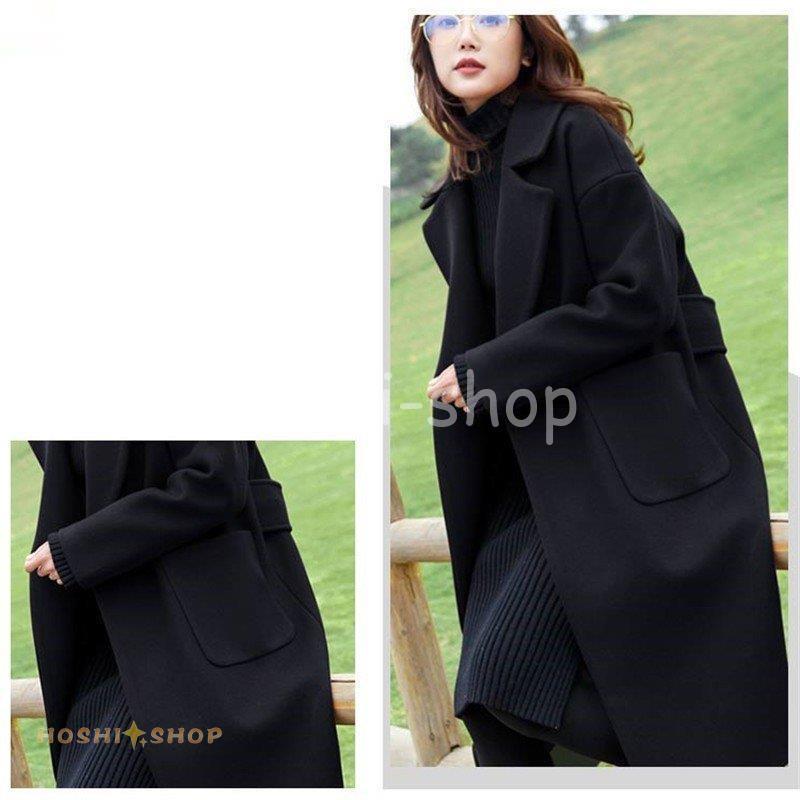 ロングコートチェスターコート 厚手コート アウター冬 レディース 40代