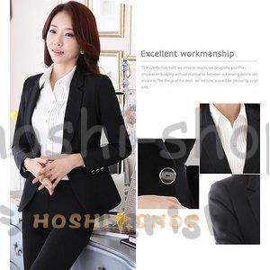 パンツスーツ Ol 2点セット １ボタン リクルートスーツ レディーススーツ ビジネス 就職活動 大きいサイズ スーツ 入学式 謝恩会 ビジ Star1021 Suit327 星野 通販 Yahoo ショッピング