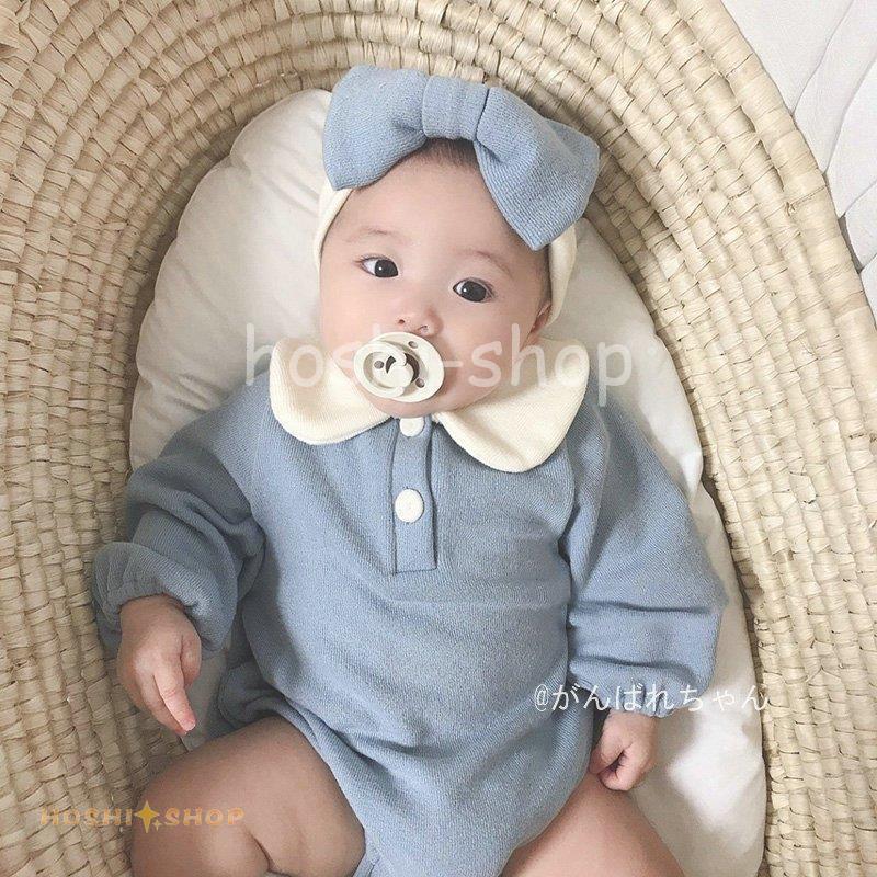 ベビー服 新生児 服 長袖ロンパース カバーオール 夏 ベビー おしゃれ