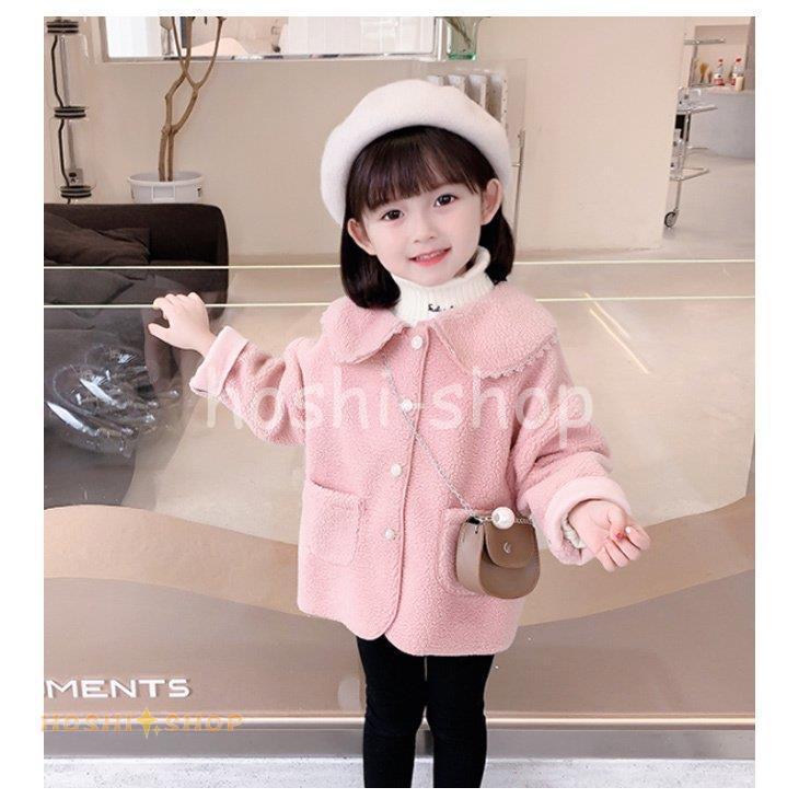 コート モコモコ 子供 女児 フリースコート おしゃれ キッズ 秋 冬 ステンカラーコート 春 女の子 アウター ジュニア モコモココート Star1028 Nit22 星野 通販 Yahoo ショッピング