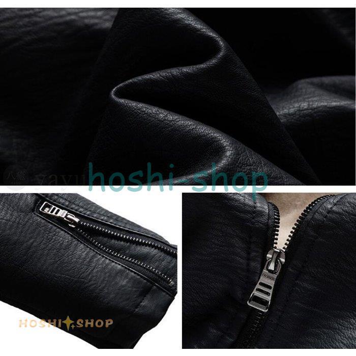 レザージャケット 革ジャン G-1 メンズ 裏起毛 デッキジャケット