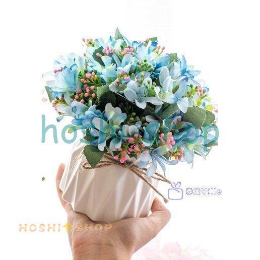 造花 インテリア 花瓶付き フラワーアレンジメント ブーケ パーツ