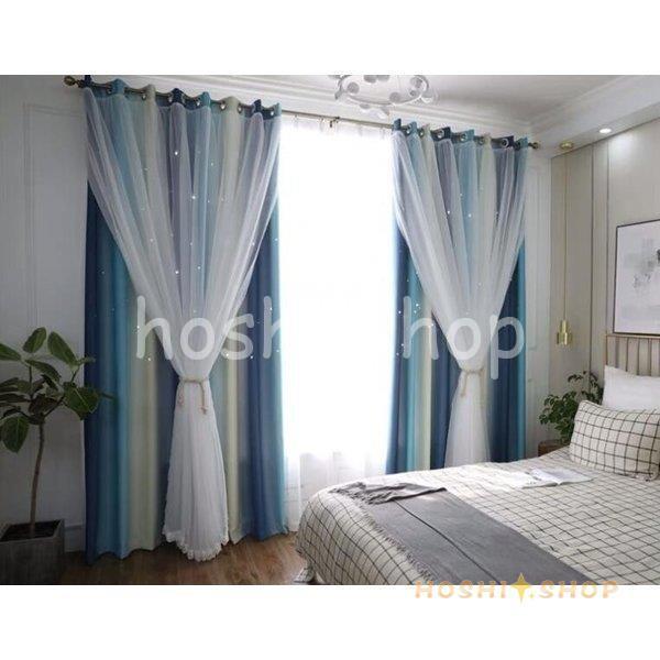 正規激安 カーテン 遮光カーテン 遮熱 チュール おしゃれ グラデーション 二重 レースカーテン プリンセス フック プライバシー保護 防音 スター 星 オーダーカーテン 海外最新 Fundacionsocialelcamino Org