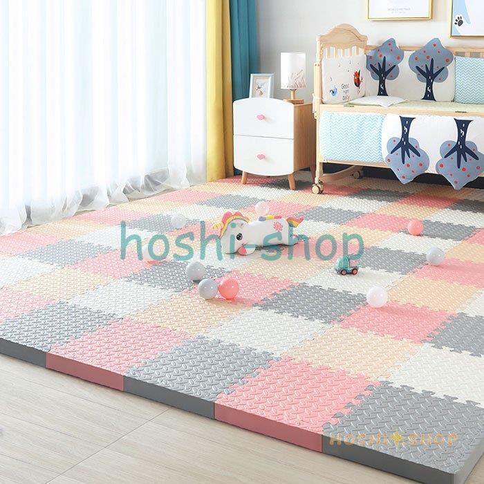 ジョイントマット おしゃれ 30cm ベビー マット 24枚 防音 騒音 吸収 厚さ2 5cm 赤ちゃん クッションマット 防水 滑り止め Star1225 Mat194 星野 通販 Yahoo ショッピング