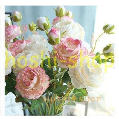 造花 インテリア 花瓶付き フラワーアレンジメント ブーケ パーツ