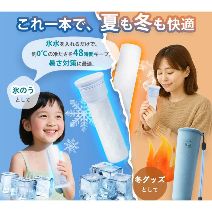 氷嚢 氷のう ミニアイスパック スティック型 真空断熱構造 急速冷却 冷温兼用 持ち運び便利 結露なし 水漏れ防止 スポーツ 通学 通勤 熱中症対策グッズ |  | 12