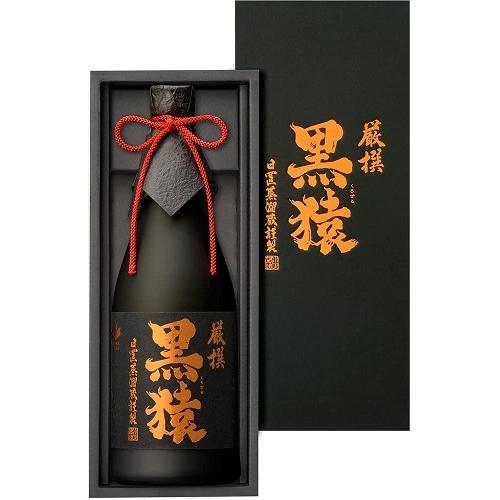 小正醸造 厳選 黒猿 焼酎 25度 鹿児島県 720ml カートン付き