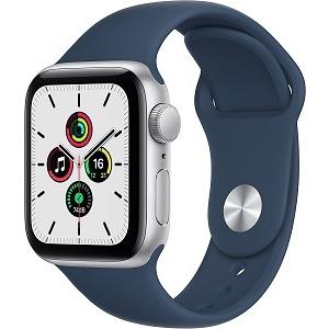 Apple Watch MKNY3J/A SE GPSモデル 40mm シルバーアルミニウムケース 