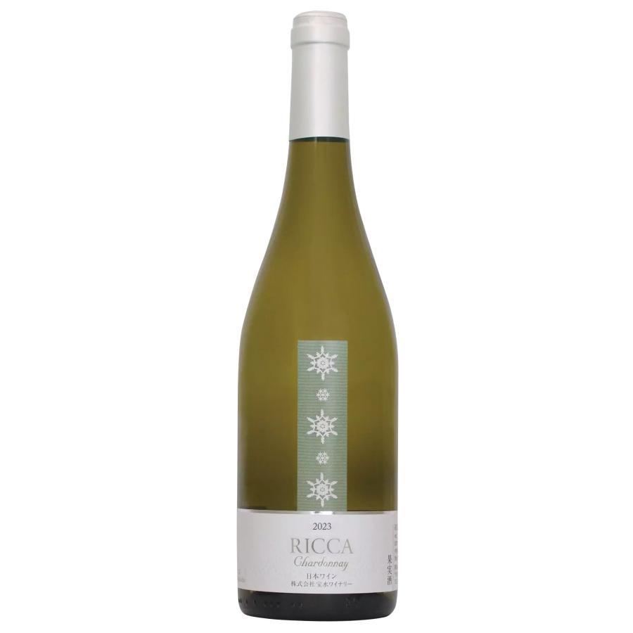 宝水ワイナリー RICCA シャルドネ 2023 750ml 白ワイン やや辛口 日本
