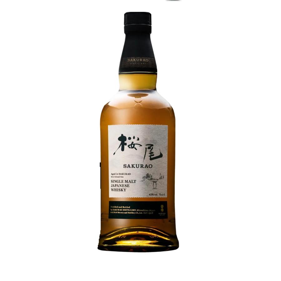 SAKURAO 桜尾 シングルモルト ジャパニーズ ウイスキー 43度 700ml