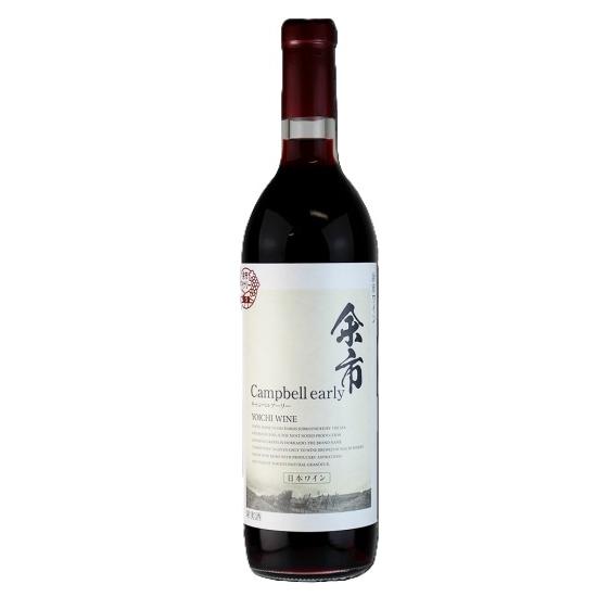 余市ワイン キャンベルアーリー 720ml 赤ワイン 日本ワイン 北海道
