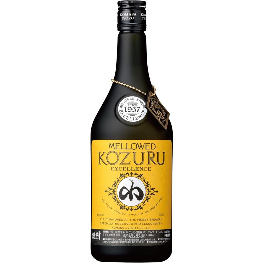 メローコヅル・スーパープレミアム 小正醸造 メローコヅル エクセレンス 700ml カートン付き 米焼酎