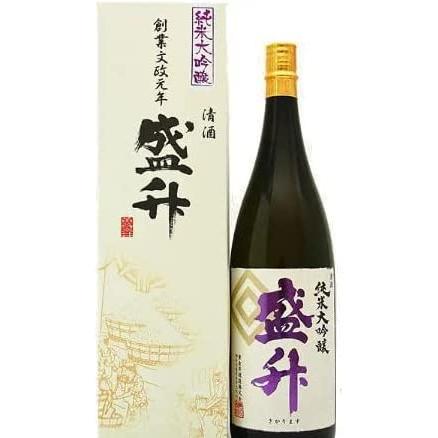 黄金井酒造 盛升 純米大吟醸 1800ml 神奈川 : HOSHIGULF Yahoo!店