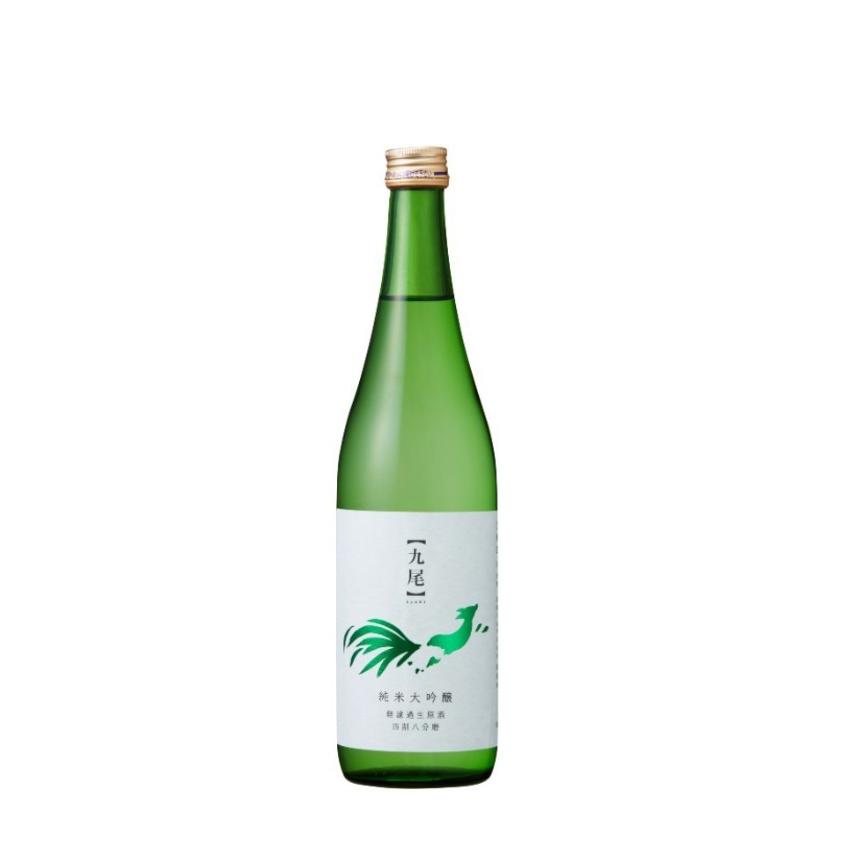 天鷹酒造 九尾 純米大吟醸 無濾過生原酒 四割八分磨 720ml 要冷蔵