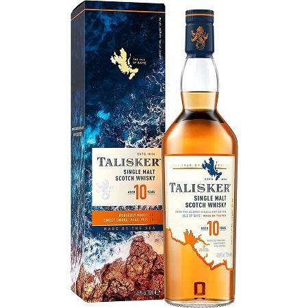 超お買い得　ウイスキー ウェイトローズ 10年 TALISKER　タリスカー MHD モエヘネシー TALISKER タリスカー 10年 700ml カートン付き