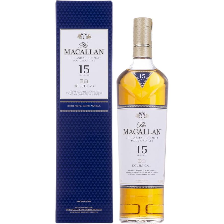 マッカラン15年 レスト アンド ビー サンクフル R&BT ザ・マッカラン ダブルカスク 15年 700ml カートン付き : HOSHIGULF