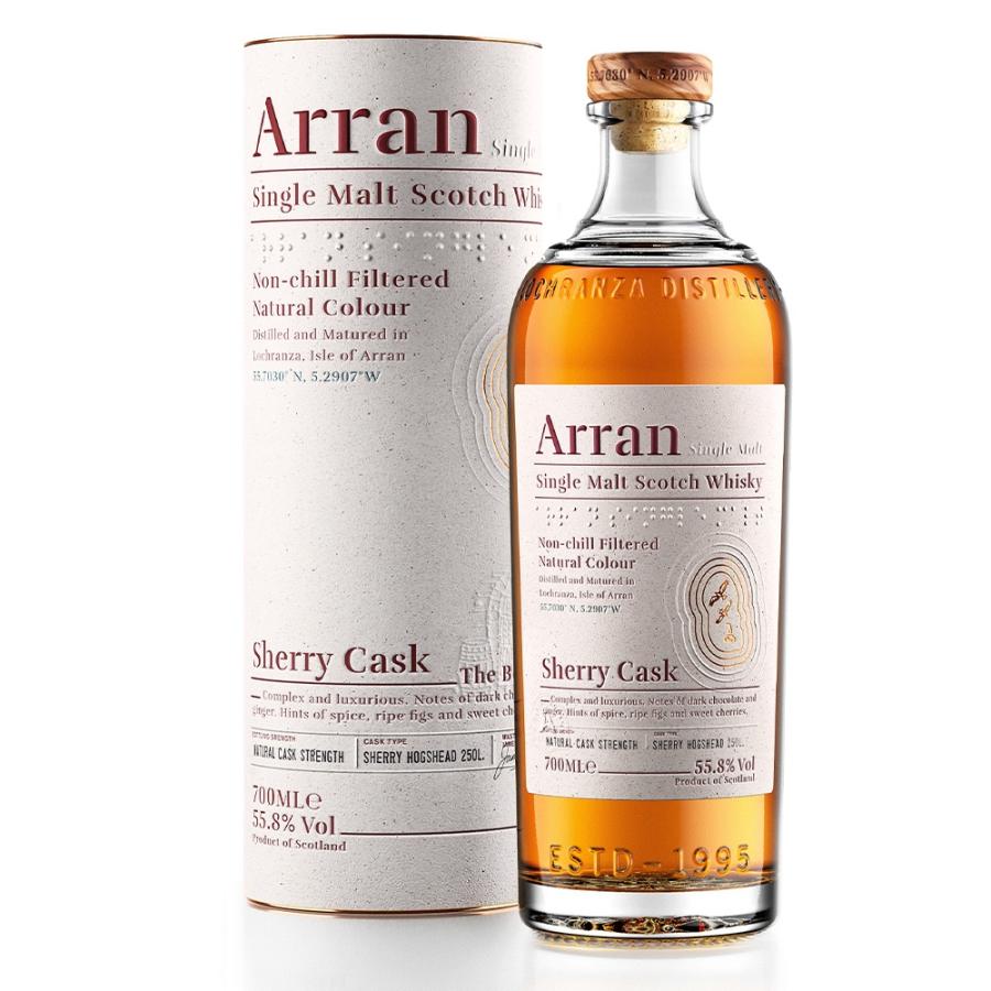 Arran アラン シェリーカスク　700ML Amazon.co.jp: アラン シェリーカスク [ シングルモルトスコッチ