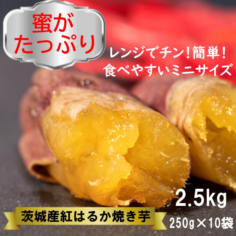 焼き芋 2.5kg 紅はるか ミニサイズ 焼きいも ヤキイモ 茨城県産 焼き芋 2.5kg 紅はるか ミニサイズ 焼きいも ヤキイモ 茨城県産