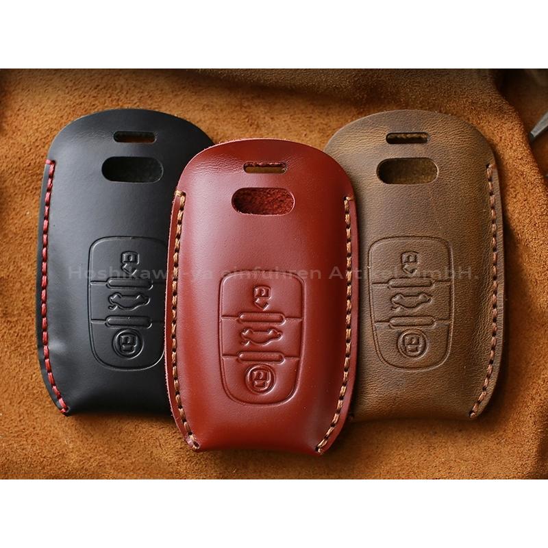 専用品『本革』全3色】 アウディ レザー キーカバー 『 旧タイプ