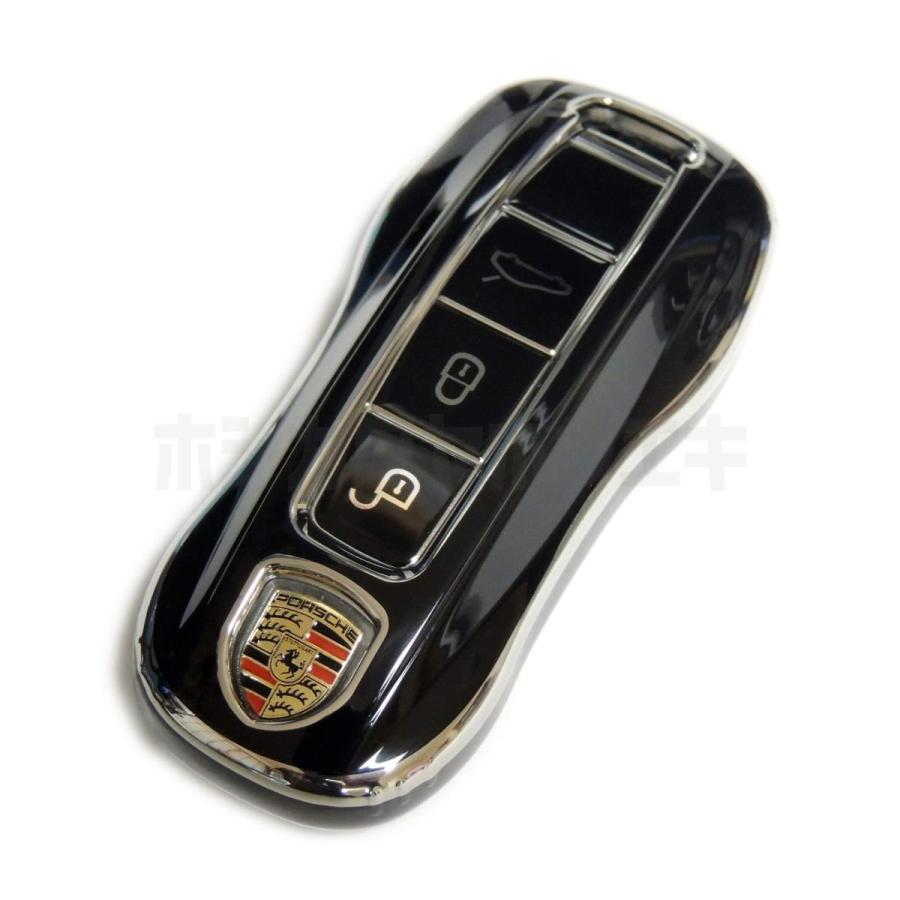 ポルシェ キーカバー PORSCHE（ポルシェ） スマートキーカバー 本革 キーカバー カレラ