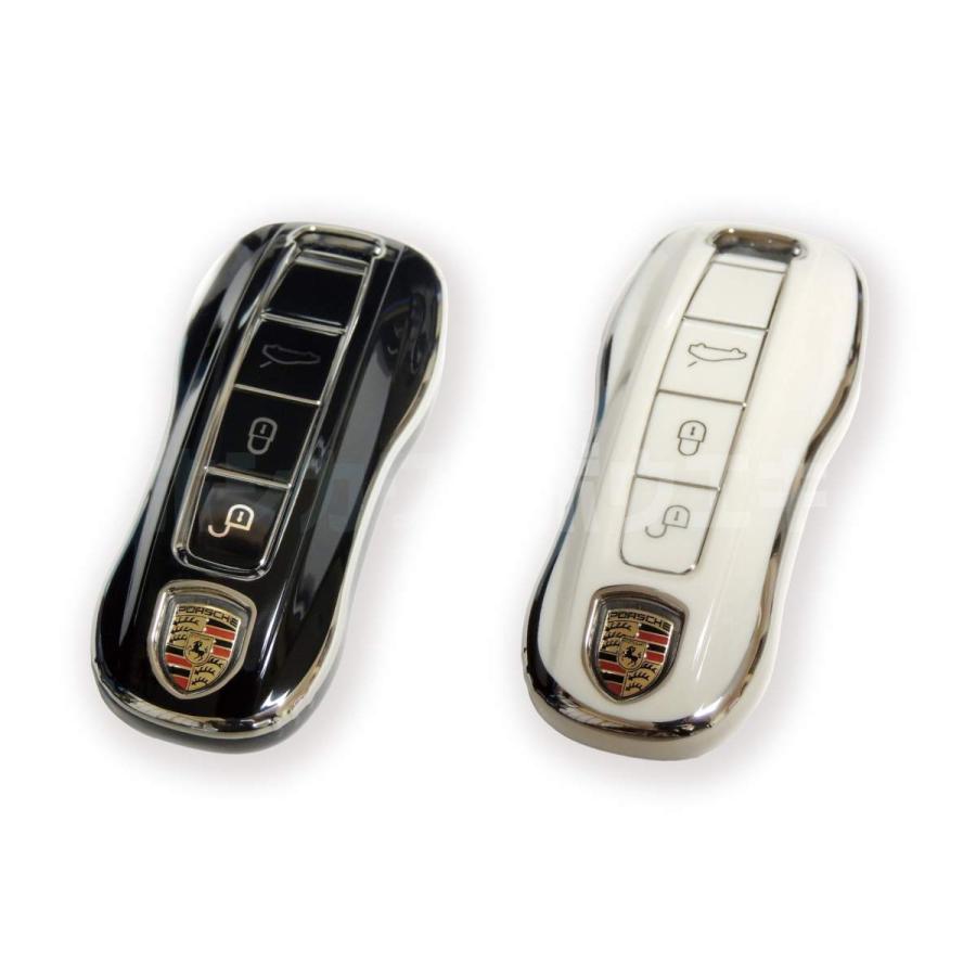 ポルシェ 【全2色・新タイプKey用】 TPU製 フルカバー キーカバー