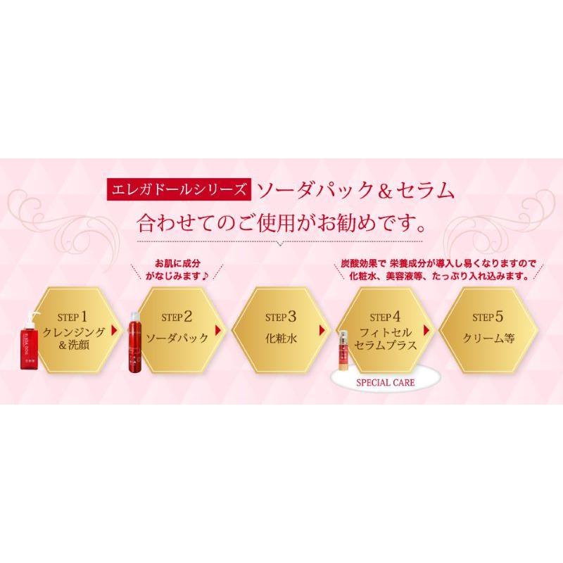 エレガドールフィトセルソーダパックとモイストクレンジングオイル エレガドールフィトセルソーダパックとモイストクレンジングオイル