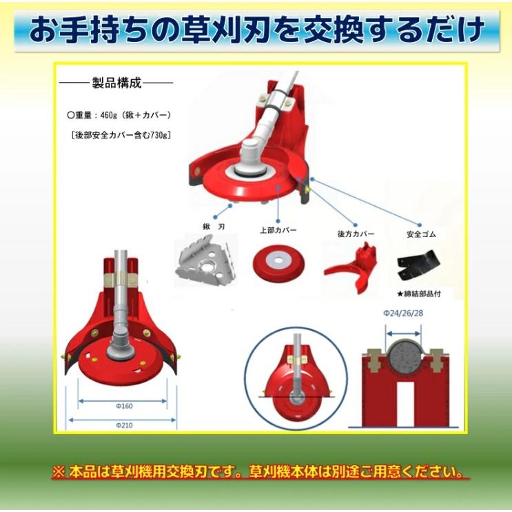 替刃 刈払機 刈刃 雑草対策 草刈 替え刃 交換刃 刈り刃 刈