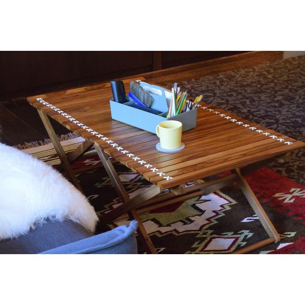 東谷 フォールディングテーブルL 低め アウトドアテーブル ロー