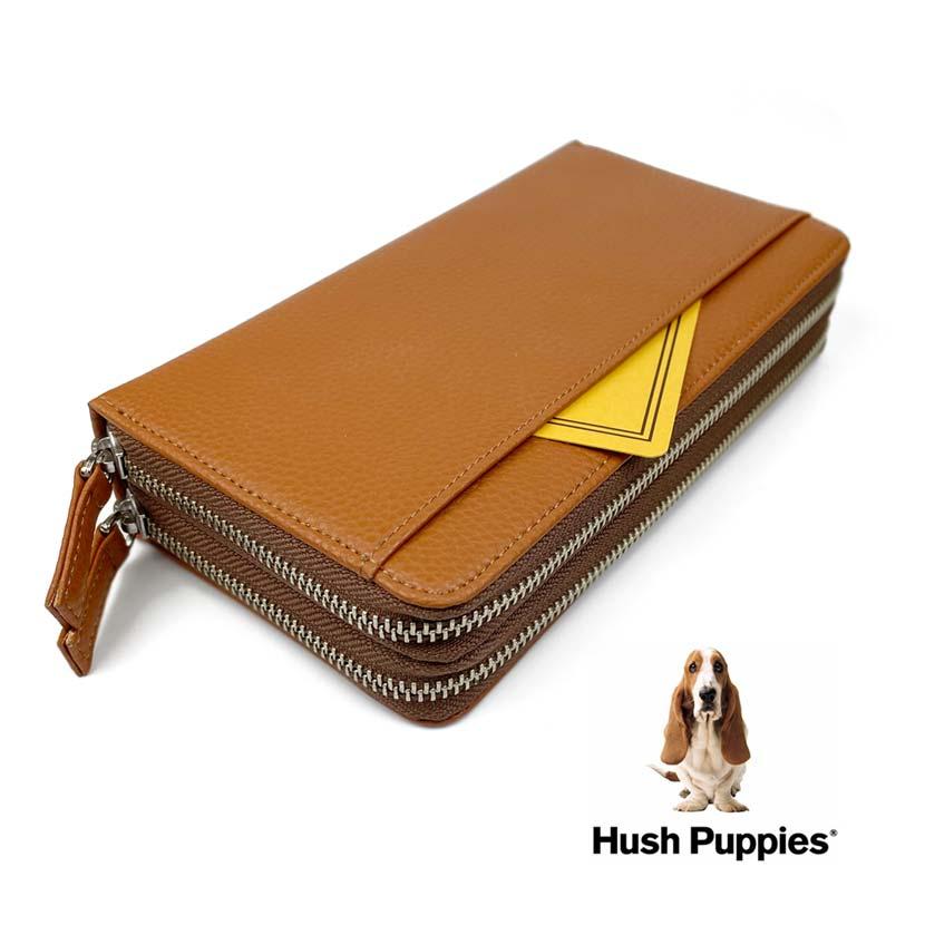 全6色　Hush Puppies ハッシュパピー リアルレザー ダブル ラウンドファスナー 長財布hp1081｜hoshima-bunko｜08