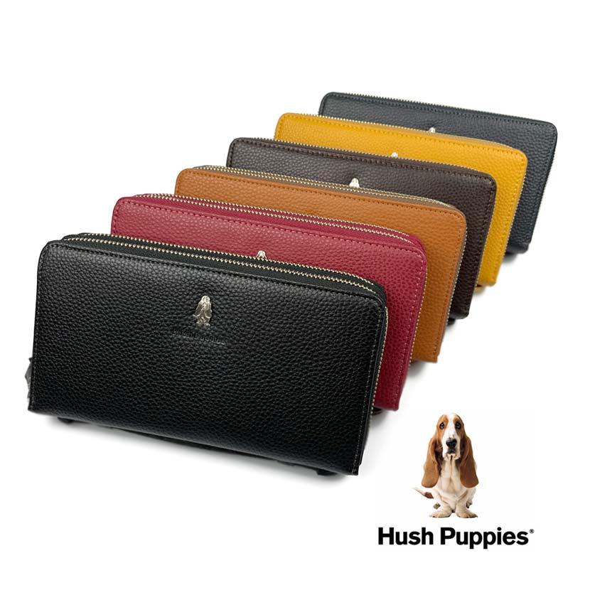 全6色　Hush Puppies ハッシュパピー リアルレザー ダブル ラウンドファスナー 長財布hp1081｜hoshima-bunko｜09