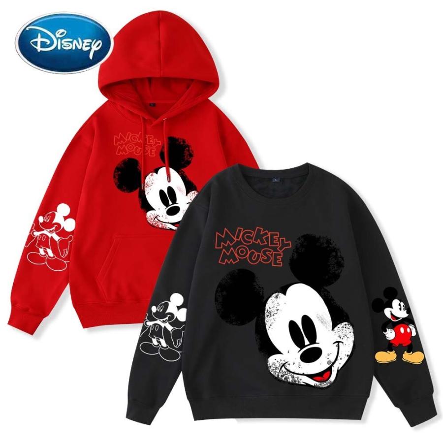 特価イラスト ディズニー スウェット シャツ ファッション ミッキーマウス レター プリント フード付き プルオーバー シック ユニセックス 女性 男性 長袖 ト 送料無料 輸入品 Shirleyryan Ca
