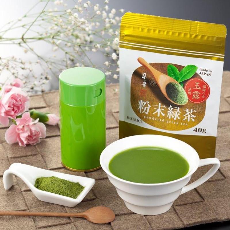 星乃華 八女茶 星野茶 粉末茶 八女星野玉露粉末40g×1 ほしのはな