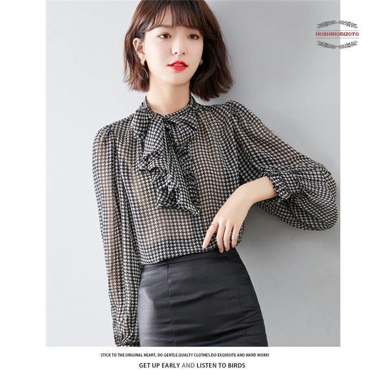 ブラウス レディース フォーマル シャツ 長袖 トップス リボン付き オシャレ シルエット 春秋 普段着 Tktxcmo46d ファッション Www Elghoniemy Com