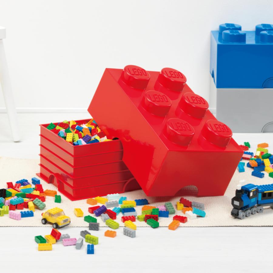 【訳あり】 おもちゃ 収納 おもちゃ箱 レゴブロック 収納ボックス レゴストレージ ブリック 6 lego レゴ 収納ケース 北欧 正規輸入代理店｜hoshinostorepro｜08