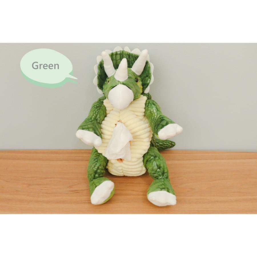 恐竜型 ティッシュケース ダイナソーティッシュカバー 吊下げ かわいい