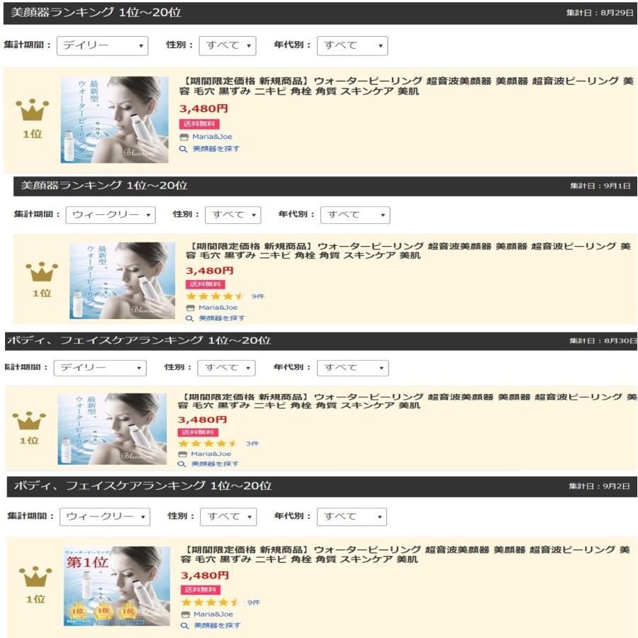 ウォーターピーリング 毛穴ケア 超音波美顔器 美顔器 超音波ピーリング 美容 黒ずみ 角栓 角質 スキンケア Jauce Shopping Service Yahoo Shopping