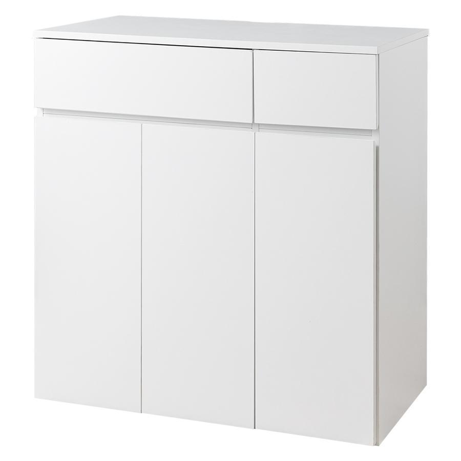 幅75cm Basurero ゴミ箱付きキッチンカウンター 45リットル キッチン